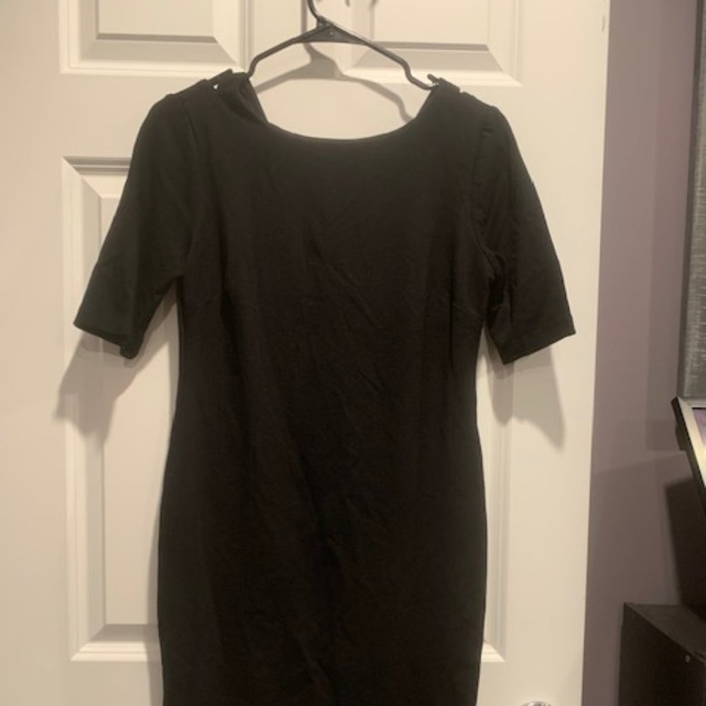 Carmen Marc Valvo Little Black Dress Size Small
